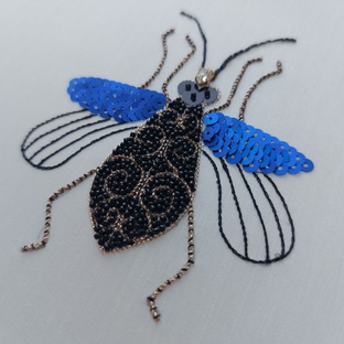 МК Жук с синими крыльями. 