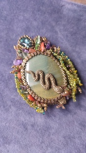 Авторские украшения из натуральных камней и бисера. 