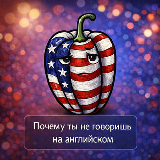 Почему ты не говоришь на английском