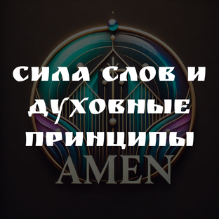 СИЛА СЛОВ И ДУХОВНЫЕ ПРИНЦИПЫ