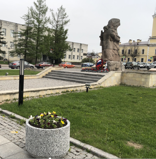 Площадь Победы в Гатчине