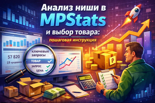 Сервис аналитики маркетплейсов Мпстатс
