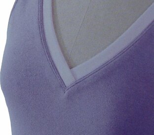 Обработка горловины изделия 