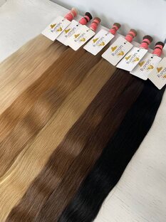 Подборка волос категории премиум