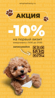 Рекомендация посещения грумера