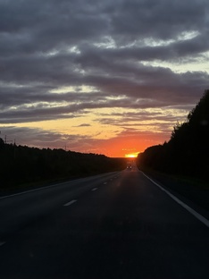 Проездом по России.