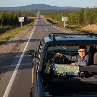 Легендарные дороги России едем по трассам с Петровичем