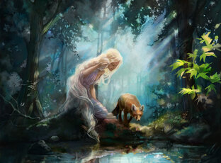 Сказка-фэнтези в стихах «Лесная Фея» 