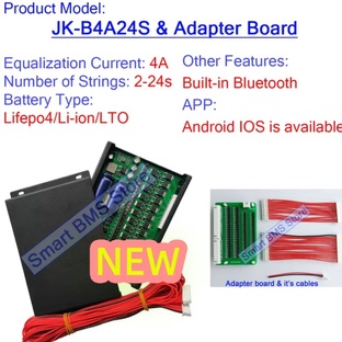 Активная балансировочная плата JIKONG Smart JK BMS B4A24S