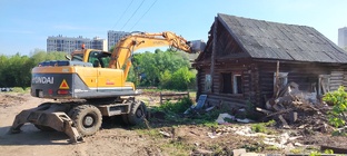 Снос дома, Чебоксары. 