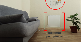 Инфракрасное отопление разных типов помещений, технические решения