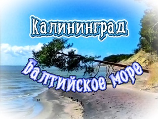 Балтийское море. Заметки брата из Калининграда.