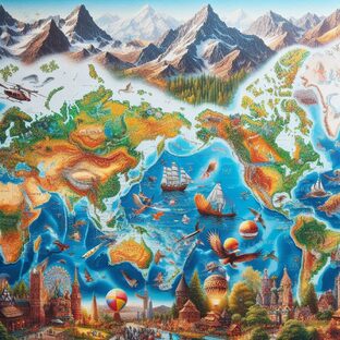 🌍Места планеты, география🌍