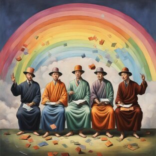 Переписка в стиле Дзен