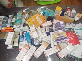 Пустые баночки ( что закончилось из косметики)