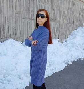 Связано спицами мной.