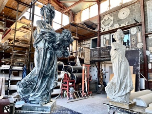 Литье скульптуры из металлов