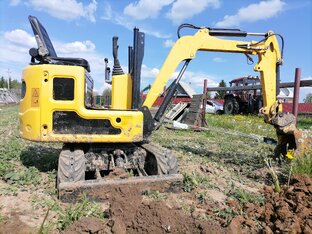 Наш мини экскаватор 