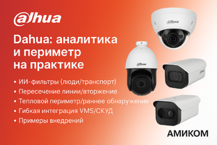 Dahua: аналитика и периметр на практике