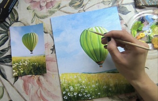 Уроки по живописи акриловыми красками 