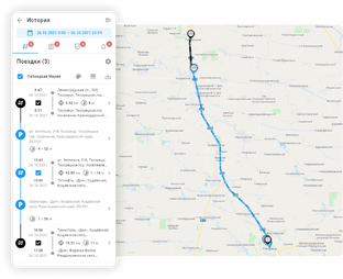 GPS-мониторинг выездных сотрудников