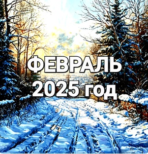 ФЕВРАЛЬ 2025 год
