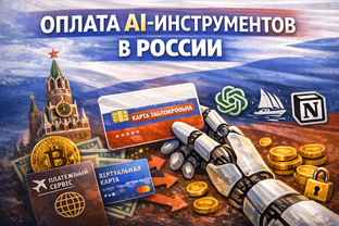 Оплата AI инструментов в России