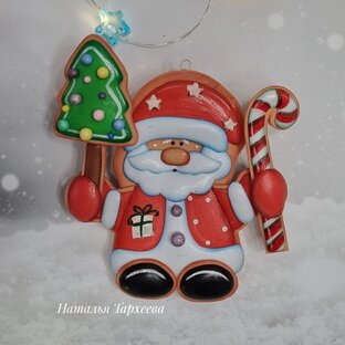 Елочные игрушки из фоамирана