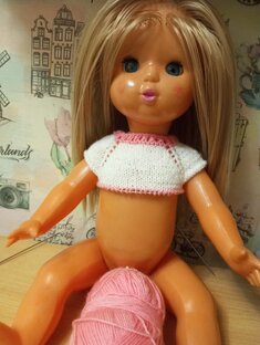 Вязание для кукол, описание