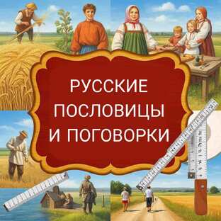 РУССКИЕ ПОСЛОВИЦЫ И ПОГОВОРКИ 
