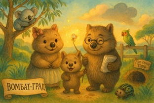 СКАЗКИ ВОМБАТ-ГРАДА. Автор: Майорова Инна