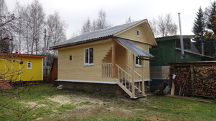 Постройка бани 2024год