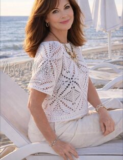 Летние кофточки крючком