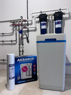 Водоподготовка в загородном доме. (WS 1000 Аквафор)