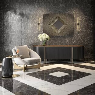 Плитка в интерьере мощный элемент декора. Топ-5 современных трендов в дизайне. 