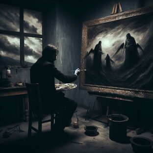 "Проклятые шедевры: Мучительное творчество художника"