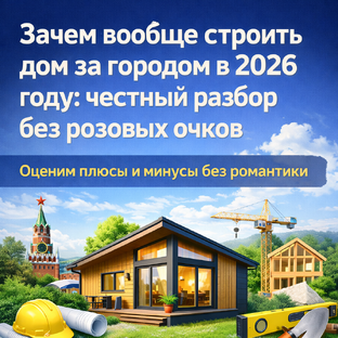 Строительство дома в 2026 году