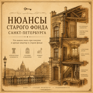 Нюансы старого фонда Сантк-Петербурга.