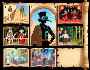 История клоунады