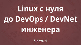Linux с нуля до DevOps / DevNet инженера 2023-2024