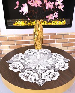 Салфетки крючком + Схемы
