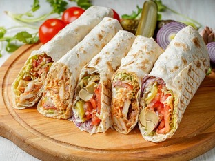 Шаверма и самса