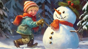 Новогодние музыкальные пазлы
