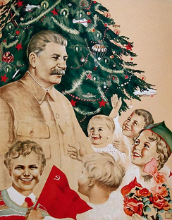 Новый год в советской пропаганде
