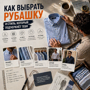 Как выбрать рубашку и выглядеть хорошо