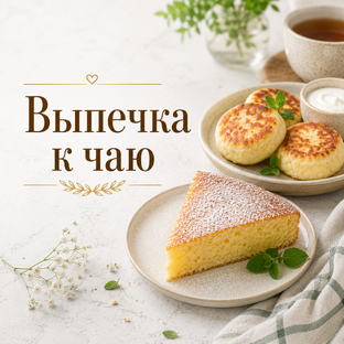 Выпечка к чаю