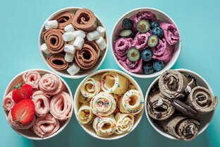 Ice Cream Rolls