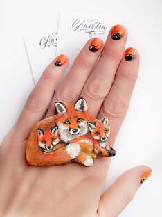 Броши от нашей мастерской "Дом Дракона и Розы"