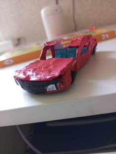 Краш тест пластилиновых машин