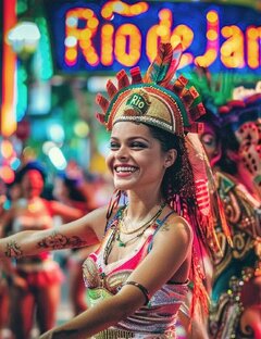 Карнавал в Рио-де-Жанейро